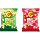 Chupa Chups Pop Corn Elma ve Çilek Aromalı Patlamış Mısır Tadım Paketi - 2 Adet