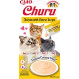 Churu Ciao Cream Tavuklu ve Peynirli Kedi Ödül Kreması 4x14 G Yetişkin Kediler İçin Lezzetli