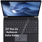 Chuwi HI10 Max Intel N150 Cpu 12GB Ram 500GB SSD WIN11PRO 2 In1 13'' Tablet Pc+Klavye+Kalem - Iron Grey