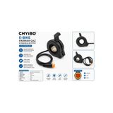 Chyibo E-Bike Elektrikli Bisiklet Parmak El Gaz Kolu - Su Geçirmez 3 Pin Erkek Tırnaklı Soket