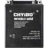 Chyibo Honda Cbf 250 2004-2009 12 Volt 7 Amper Akü [113*70*132] - Siyah - Standart
