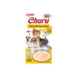 Ciao 14 gr 4'lü Churu Cream Tavuklu ve Peynirli Sıvı Ödül Maması