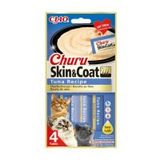 Ciao 4x14 gr Churu Cream Cilt ve Tüy Sağlığı Destekleyici Ton Balıklı Sıvı Kedi Ödül Maması