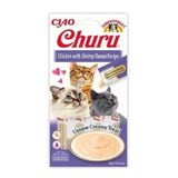 Ciao 4x14 gr Churu Cream Tavuklu ve Karidesli Sıvı Kedi Ödül Maması