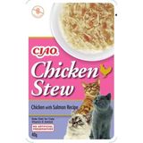 Ciao Chicken Churu Stew Tavuk Güveç ve Somon Balıklı 50 gr Kedi Ödül Maması