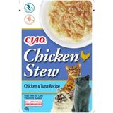 Ciao Chicken Churu Stew Tavuk Güveç ve Ton Balıklı 50 gr Kedi Ödül Maması