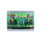 cibotoys Minecraft Figür Oyuncak Süperman Batman 12 Parça Süpermen Li Maykıraft