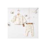 Ciccim Bebek Takımı Pamuklu New Ages Pijama Takımı 2 Parça Set 0-6 Aylık
