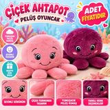 Çiçek Ahtapot Peluş Oyuncak (Adet Fiyatıdır)