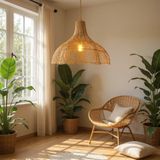 ÇİÇEK AVİZE RATTAN Q70