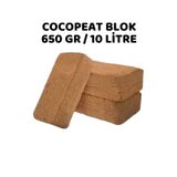 ÇİÇEK BAHÇEM BİTKİ BESİNİ COCOPEAT HİNDİSTAN CEVİZİ TORFU BLOK 650GR / 10 LİTRE