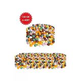 Çiçek Bonibon Şeker 6'Lı Paket 6X150 Gr - Renkli Draje Çikolata Pasta Süsü