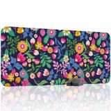Çiçek Desenleri Oyuncu Gaming Mouse Pad Kauçuk Kaymaz Taban Mousepad (V2, 90x40 XXL)