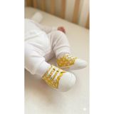 Çiçek Desenli Bebek Patik Ayakkabı – Yumuşak Tabanlı İlk Adım Ayakkabısı M-69