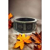 Çiçek Desenli Beton Bonsai Ve Aranjman Saksısı -+30 Ckıciua