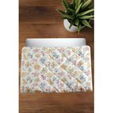 Çiçek Desenli Labtop Bilgisayar Çantası 15*16 İnç
