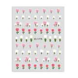 Çiçek Dizayn Tırnak Sticker Tırnak Etiketi Nail Art Jo-1779