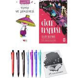 Çiçek Ekspresi ve Toto ve Şemsiyesi 2'li Set - Kalem