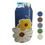 ÇİÇEK FİGÜRLÜ - RENKLİ 45X75CM SU EMİCİ - SİHİRLİ BANYO PASPASI ELASTİK (2818)