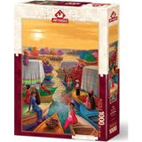 Çiçek Limanı 1000 Parça Puzzle