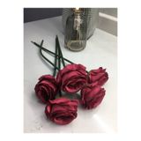 çiçek mariya Yapay Çiçek 5 Adet GÜL B # Şakayık # Krizantem #karanfıl -kasımpatı-