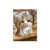 Çiçek Nakışlı Yüz Havlusu 50X80 cm - 50 x 80 cm - Ekru