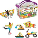 Çiçek Puzzle Lego (500 Parça) - Yıldız Puzzle - Çiçek Bloklar - Çiçek Legolar Oyuncak