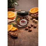 Çiçek Şekerleme Sütlü Çikolatalı Portakallı Draje -100 Gr