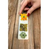 Çiçek Süsleme Set 4 Üçlü Silikon Mum Kalıbı