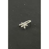 Çiçek Tragus Zirkon Taşlı Piercing