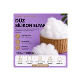 Çiçekce Home evinize renk katar Elyaf Silikon düz inci elyaf 1.KG 1.Kalite %100 saf silikon elyaf