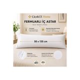 Çiçekce Home evinize renk katar Uzun Yastık kılıfı Uzun yastık iç astarı 50 x 135 cm fermuarlı 1 adet