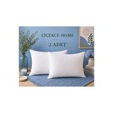 ÇİÇEKCE HOME Yastık 1.Kalite Boncuk Silikonlu ultra dolgun 1000 Gram 2 Li 50x70 cm