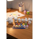 Çiçekli Atölye Sanrio Karışık Karakterleri Boyama Seti Keroppi, Poccaco, Purin, Kuromi, Mymelodi, Cinnamoroll