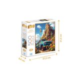 ÇİÇEKLİ KAMYON PUZZLE 500 PARÇA