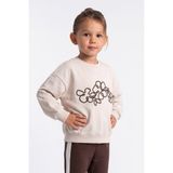 Cichlid Kız Çocuk Sweatshirt Bej - 4 Yaş