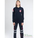Cici Forma 112 Acil Lacost Penye Uzun Kol Lacivert - XL