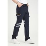 Cici Forma 112 Soft Likrali Pantolon - Lacivert - XL
