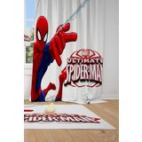 Cici Odam Cici Halı Çizgi Karakter Spiderman Çocuk Bebek Odası Fon Perde 1 Kanat 140x270