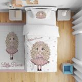 Cici Odam Çocuk Bebek Nevresim Takımı Yıldızlı Little Princess