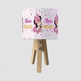 Cici Odam Çocuk Bebek Odası Abajur Puantiyeli Minnie Mouse