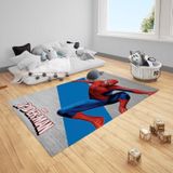 Cici Odam Çocuk Bebek Odası Halısı Örümcek Ağı Spiderman