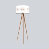 Cici Odam Çocuk Bebek Odası Lambader Kalpli Gökkuşağı Puantiyeler