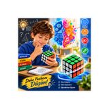 Cici Oyuncak 3x3 Zeka Küpü Eğitici Akıl Oyunu 56 mm Zeka Küpü 3x3x3 Cm 54 Kare Sabır Küpü Renkli Kaliteli Boyası Çıkmaz
