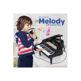 Cici Oyuncak Çocuk Tuşlu Piano Org Siyah, Müzik Enstrümanları, 3+ Yaş, Mikrofon ile