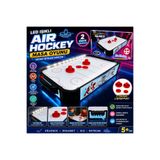 Cici Oyuncak LED Işıklı Masaüstü Air Hockey Oyunu 50x30 cm – 2 Kişilik Hava Hokeyi Arcade Oyun Seti