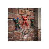 Cici Oyuncak Ninja Force Wall Tumblers Duvara Yapışan Taklacı Ninjalar Adam Fırlat Ve İzle 3'lü Paket