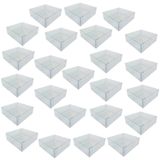 Cici Şeffaf Asetat Kutu 50 Adet 9x9x5 cm