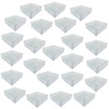 Cici Şeffaf Asetat Kutu 500 Adet 9x9x5 cm