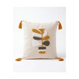Cicim Home Bohem Dekoratif Punch Kırlent Kılıfı 43×43 cm Püsküllü